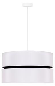 Lustră pe cablu Duolla DUO 1xE27/15W/230V d. 40 cm alb/negru