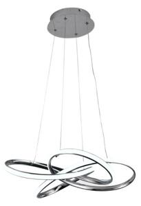 Lustră LED dimabilă pe cablu LED/65W/230V 3000-6500K gri + telecomandă