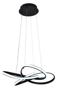 Lustră LED dimabilă pe cablu LED/40W/230V 3000-6500K negru + telecomandă
