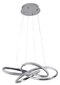 Lustră LED dimabilă pe cablu LED/65W/230V 3000-6500K gri + telecomandă