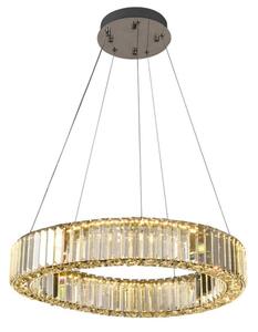Lustră LED dimabilă pe cablu LED/40W/230V 3000-6500K crom + telecomandă