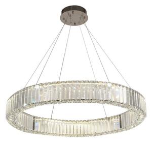 Lustră LED dimabilă pe cablu LED/50W/230V 3000-6500K crom + telecomandă