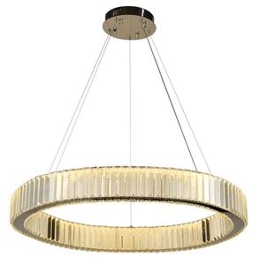 Lustră LED dimabilă pe cablu LED/50W/230V 3000-6500K crom + telecomandă