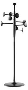 Trumpet Coat Stand Black Recycled Aluminum - Mater