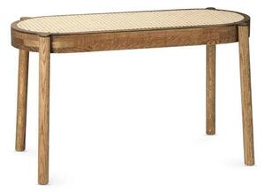 Pal Bench 80 Black Smoked Oak/Light Mesh - Northern
