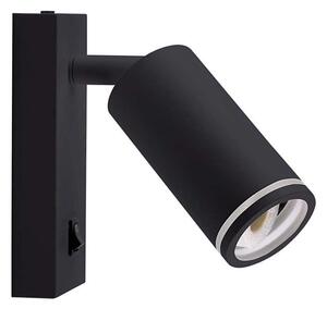 Spot de perete 1xGU10/35W/230V negru