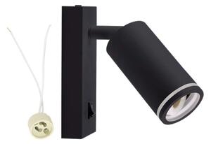 Spot de perete 1xGU10/35W/230V negru