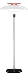 PH 80 Lampadar White Opal/Chrome Plated - Louis Poulsen
