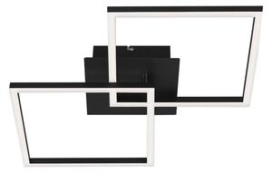 Plafonieră LED dimabilă FRAME 2xLED/11W/230V negru Briloner 3210-015