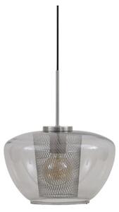 Briloner 4016-014 - Pendul pe cablu SEVENTIES 1xE27/40W/230V gri fumuriu