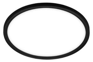 Plafonieră LED pentru baie SLIM LED/19W/230V IP44 negru Briloner 3642-415