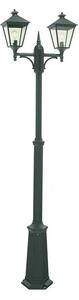London 2 Lampă de Grădină de Exterior Wide Black - Norlys