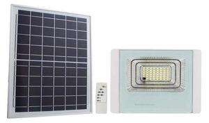 Proiector LED solar de exterior LED/20W/3,2V IP65 4000K + telecomandă