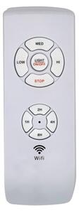 Ventilator LED Immax NEO 07165-S ELEGANTE LED/18W/230V Wi-Fi Tuya + telecomandă