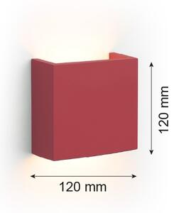 Aplică LED GENT LED/3,6W/230V 3000K roșu Argon 8361