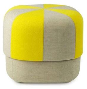Circus Pouf Duo Small Yellow - Normann Copenhagen