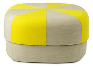 Circus Pouf Duo Large Yellow - Normann Copenhagen