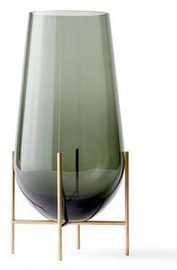 Echasse Vaza Large Smoke/Brushed Brass - Audo Copenhagen