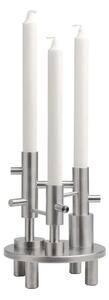 Candleholder Large Stainless Steel - Fritz Hansen
