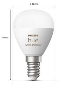 Bec LED RGBW dimabil Philips Hue WACA P45 E14/5,1W/230V 2000-6500K
