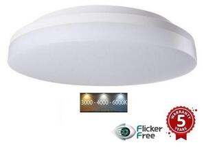 Plafonieră LED aplicată RDTJ LED/30W/230V 33 cm alb Sinclair RDTJ 30CCT