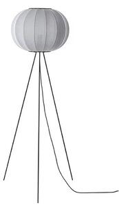 Knit-Wit 45 Round Lampadar High Silver - Made By Hand