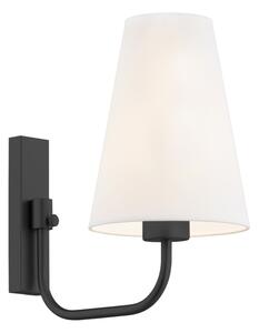 Lampă de perete SAFIANO 1xE27/15W/230V negru Argon 8376