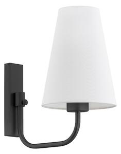 Lampă de perete SAFIANO 1xE27/15W/230V negru Argon 8376