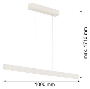 Lustră LED pe cablu BALANS LED/35W/230V 3000K crem Argon 8302