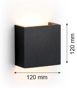 Aplică LED GENT LED/3,6W/230V 3000K negru Argon 8359