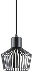 Lustră pe cablu DOLIA 1xE27/40W/230V d. 18 cm negru Zuma Line A8079-BK