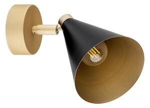 Spot LUCINDA 1xE14/7W/230V negru/auriu Argon 8279