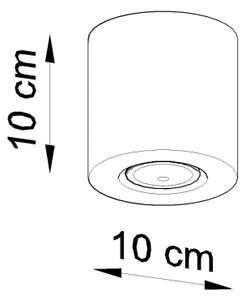 Plafonieră LED FRIDA 1xGU10/7W/230V beton Brilagi