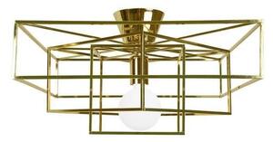 Cube Plafonieră Brass - Globen Lighting