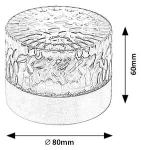 Corp de iluminat LED solar LENTULA LED/0,5W/1,2V IP44 Rabalux 7010