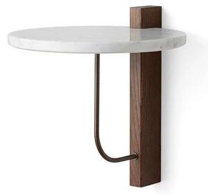 Corbel Raft Întuneric Stained Oak Carrara Marble - Audo Copenhagen