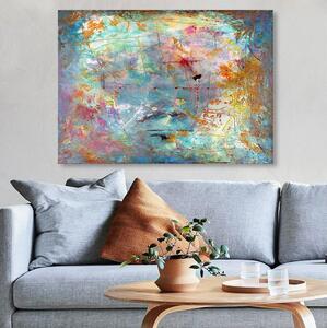 Pictură murală pe pânză 70x100 cm multicolor