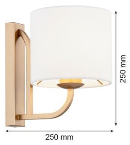 Lampă de perete MARANELLO 1xE27/15W/230V Argon 8356