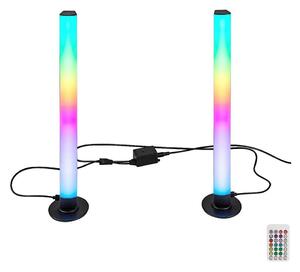 SET 2x lampă LED RGB dimabilă de masă Rabalux 76014 PACO LED/5W/5V