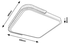 Plafonieră LED dimabilă ARILD LED/48W/230V Wi-Fi Tuya Rabalux 71146