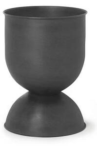 Hourglass Ghiveci Pentru Plante Small Black - Ferm Living