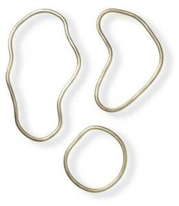 Pond Trivets Set of 3 Brass - Ferm Living