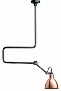 312 Plafonieră Black/Copper - Lampe Gras
