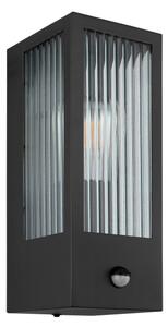 Aplică de exterior cu senzor GUNDULA 1xE27/60W/230V IP44 Globo 31980S