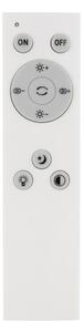 Plafonieră LED dimabilă DORO LED/24W/230V negru Globo 41594D2 + telecomandă
