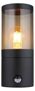 Aplică de exterior cu senzor XELOO 1xE27/60W/230V IP44 Globo 32014BSS