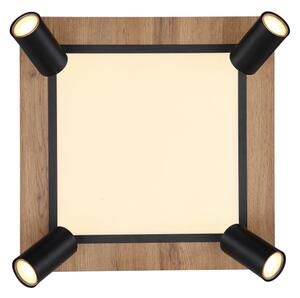 Spot LED ULLA 4xGU10/5W + LED/24W/230V Globo 67306D2