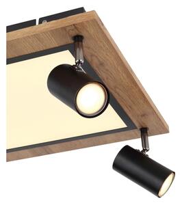 Spot LED ULLA 4xGU10/5W + LED/24W/230V Globo 67306D2