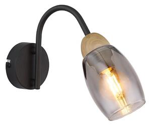 Lampă de perete GERLY 1xE14/25W/230V Globo 60297W