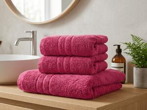 Prosop Classic 50 x 100 cm purpuriu, 100% bumbac